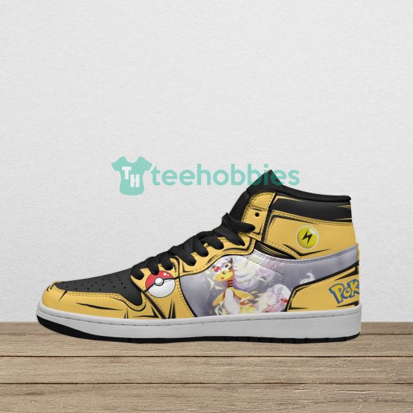 pokemon ampharos fans custom anime air jordan hightop shoes 3 lyvXN 600x600px Pokemon Ampharos Fans Custom Anime Air Jordan Hightop Shoes