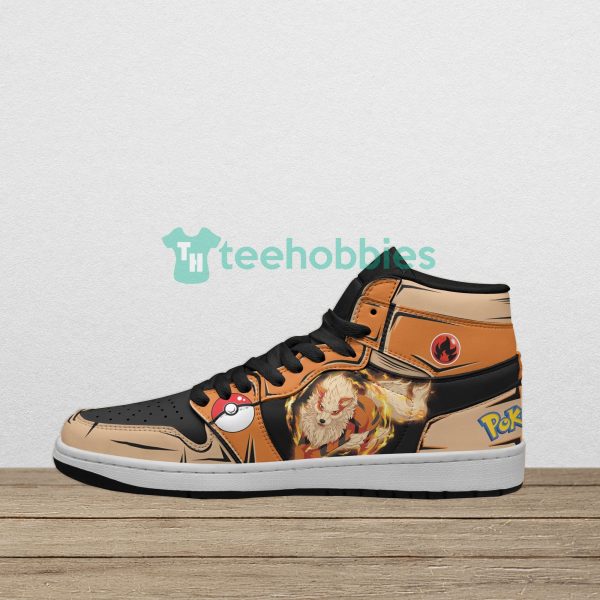 pokemon arcanine fans custom anime air jordan hightop shoes 3 s8zbx 600x600px Pokemon Arcanine Fans Custom Anime Air Jordan Hightop Shoes