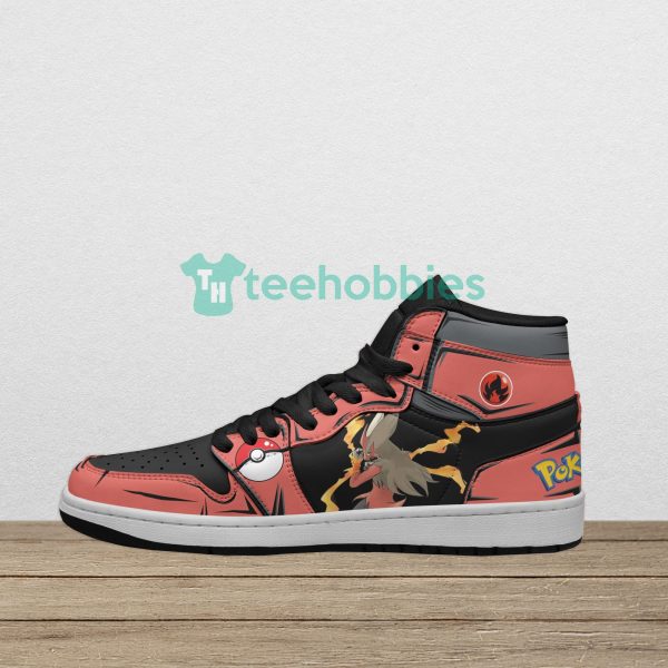 pokemon blaziken fans custom anime air jordan hightop shoes 3 igJ8A 600x600px Pokemon Blaziken Fans Custom Anime Air Jordan Hightop Shoes