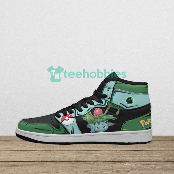 pokemon bulbasaur fans custom anime air jordan hightop shoes 3 RkLEA 600x600px Pokemon Bulbasaur Fans Custom Anime Air Jordan Hightop Shoes