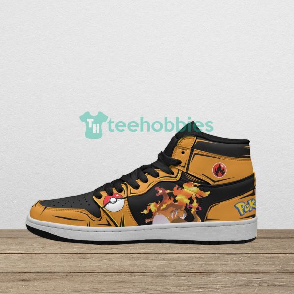 pokemon charizard fans custom anime air jordan hightop shoes 3 9Azrq 600x600px Pokemon Charizard Fans Custom Anime Air Jordan Hightop Shoes
