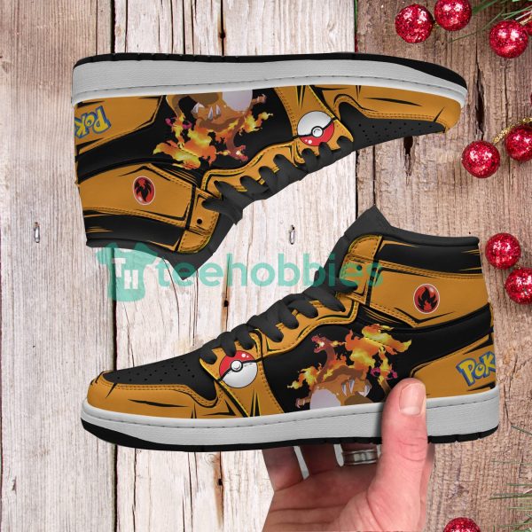 pokemon charizard fans custom anime air jordan hightop shoes 4 vrmIQ 600x600px Pokemon Charizard Fans Custom Anime Air Jordan Hightop Shoes