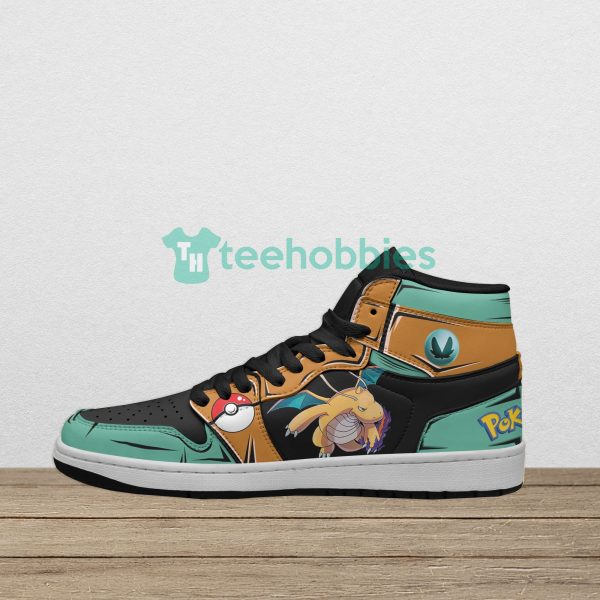 pokemon dragonite fans custom anime air jordan hightop shoes 3 Ll2mI 600x600px Pokemon Dragonite Fans Custom Anime Air Jordan Hightop Shoes