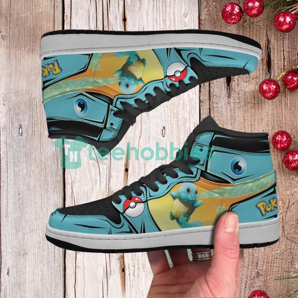 pokemon squirtle fans custom anime air jordan hightop shoes 4 15W8g 600x600px Pokemon Squirtle Fans Custom Anime Air Jordan Hightop Shoes