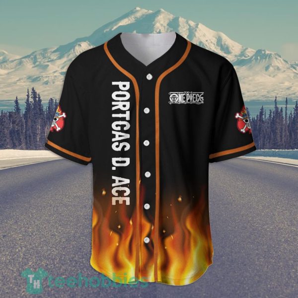 portgas d ace custom op anime jersey baseball shirt for fans 2 Vnw0x 600x600px Portgas D Ace Custom OP Anime Jersey Baseball Shirt For Fans