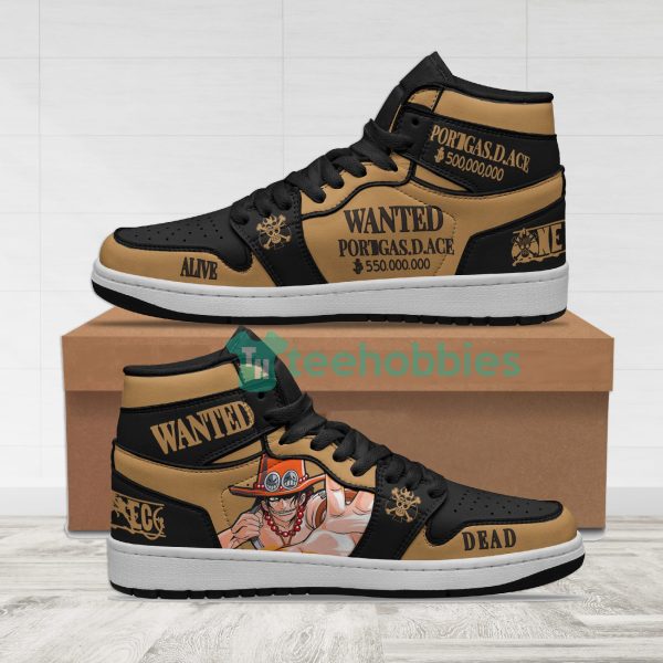 portgas d. ace wanted custom one piece anime air hightop shoes 1 V7q6c 600x600px Portgas D. Ace Wanted Custom One Piece Anime Air Hightop Shoes
