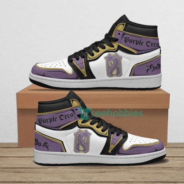 purple orca custom black clover anime air jordan hightop shoes 1 NieyP 600x600px Purple Orca Custom Black Clover Anime Air Jordan Hightop Shoes