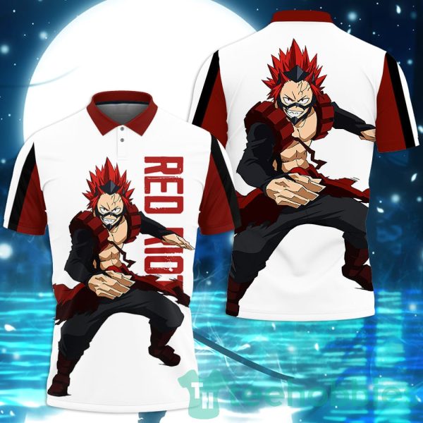 red riot my hero academia custom anime polo shirt for men and women 1 2Dr5W 600x600px Red Riot My Hero Academia Custom Anime Polo Shirt For Men And Women