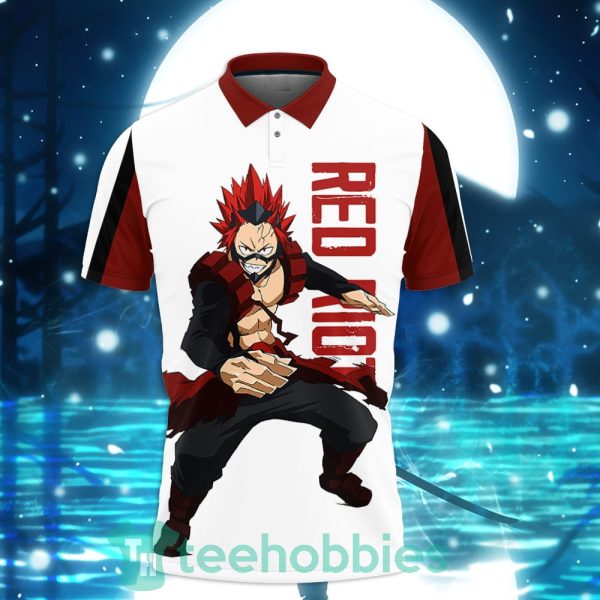 red riot my hero academia custom anime polo shirt for men and women 2 eAHWK 600x600px Red Riot My Hero Academia Custom Anime Polo Shirt For Men And Women
