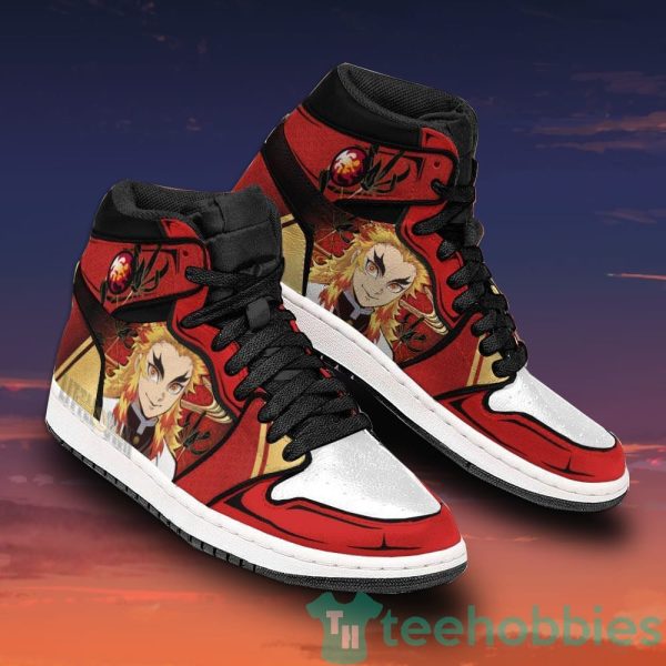 rengoku anime custom anime air jordan hightop shoes 2 LGm4x 600x600px Rengoku Anime Custom Anime Air Jordan Hightop Shoes