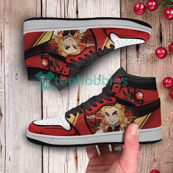 rengoku anime custom anime air jordan hightop shoes 4 wdSiA 600x600px Rengoku Anime Custom Anime Air Jordan Hightop Shoes