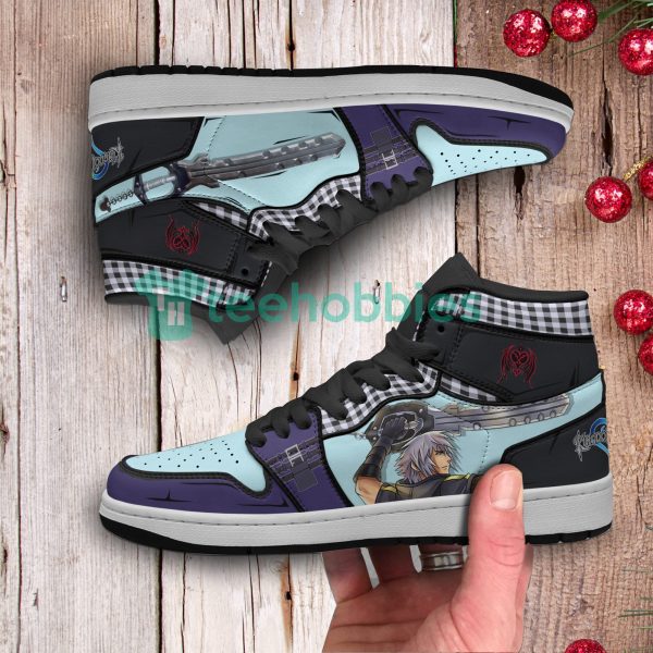 riku anime custom kingdom hearts air jordan hightop shoes 3 sCOFr 600x600px Riku Anime Custom Kingdom Hearts Air Jordan Hightop Shoes