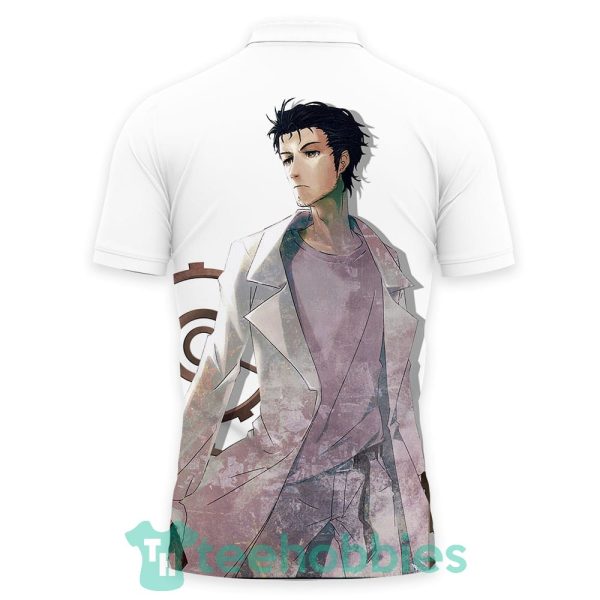 rintarou okabe steins gate custom anime polo shirt for men and women 3 TEWqz 600x600px Rintarou Okabe Steins Gate Custom Anime Polo Shirt For Men And Women