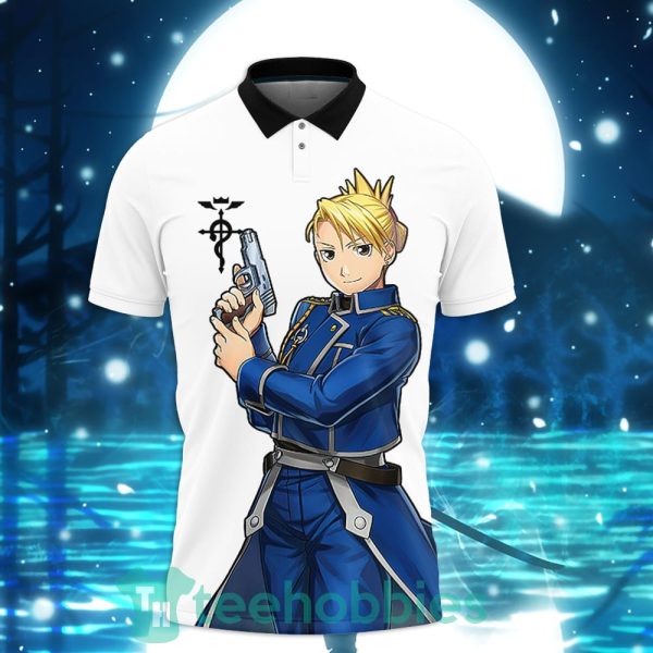 riza hawkeye custom fullmetal alchemist anime polo shirt for men and women 2 ZA14g 600x600px Riza Hawkeye Custom Fullmetal Alchemist Anime Polo Shirt For Men And Women