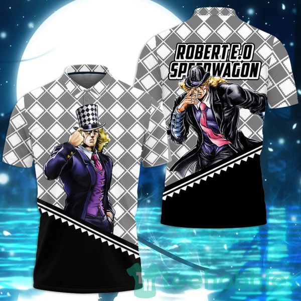 robert eo speedwagon jjba custom anime polo shirt for men and women 1 7DQom 600x600px Robert EO Speedwagon JJBA Custom Anime Polo Shirt For Men And Women