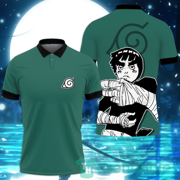 rock lee custom manga anime polo shirt for men and women 1 fJ1D5 600x600px Rock Lee Custom Manga Anime Polo Shirt For Men And Women