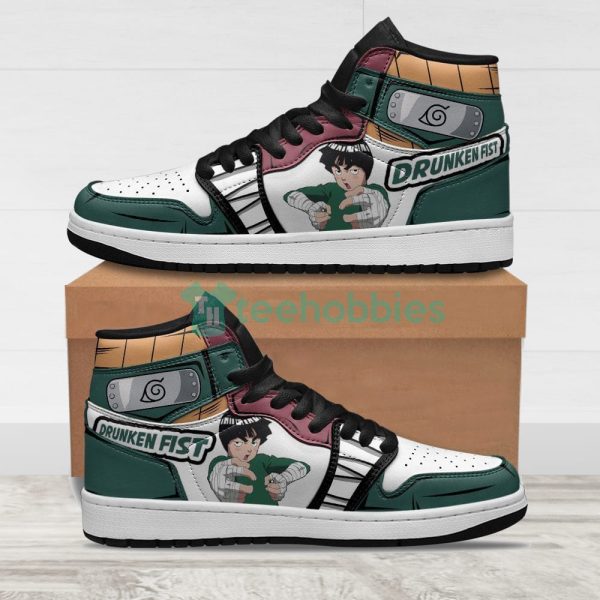 rock lee sneakers drunken fist naruto anime custom air jordan hightop shoes 1 g0tJs 600x600px Rock Lee Sneakers Drunken Fist Naruto Anime Custom Air Jordan Hightop Shoes