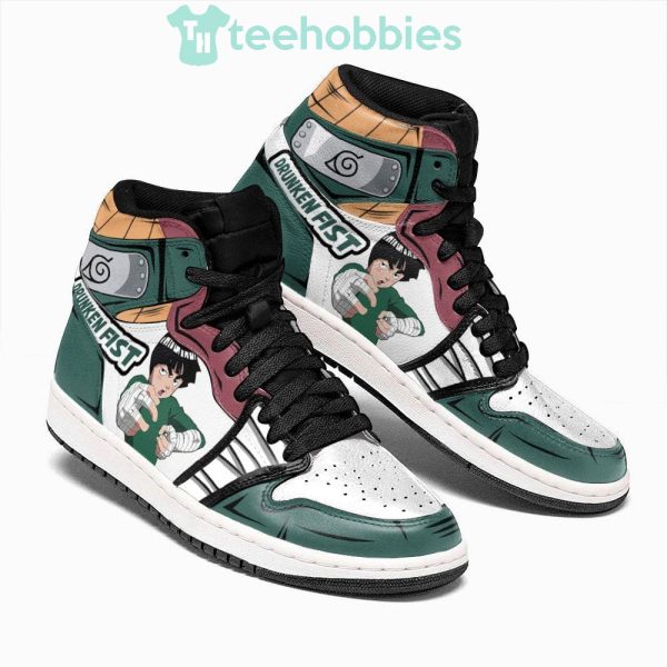 rock lee sneakers drunken fist naruto anime custom air jordan hightop shoes 2 5gXS8 600x600px Rock Lee Sneakers Drunken Fist Naruto Anime Custom Air Jordan Hightop Shoes