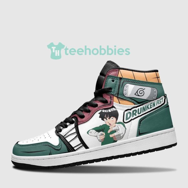 rock lee sneakers drunken fist naruto anime custom air jordan hightop shoes 3 tApUk 600x600px Rock Lee Sneakers Drunken Fist Naruto Anime Custom Air Jordan Hightop Shoes