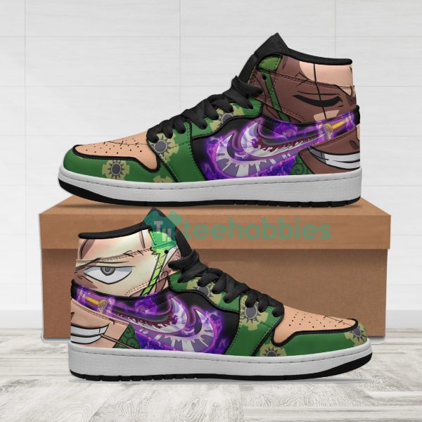 roronoa zoro wano arc custom one piece anime air hightop shoes 1 JGPls 600x600px Roronoa Zoro Wano Arc Custom One Piece Anime Air Hightop Shoes
