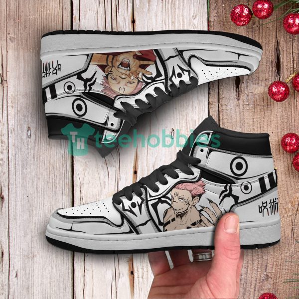 ryomen sukuna custom jujutsu kaisen anime air jordan hightop shoes 4 SQRra 600x600px Ryomen Sukuna Custom Jujutsu Kaisen Anime Air Jordan Hightop Shoes