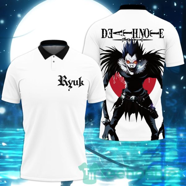 ryuk d note custom anime polo shirt for men and women 1 Yk5QK 600x600px Ryuk D note Custom Anime Polo Shirt For Men And Women