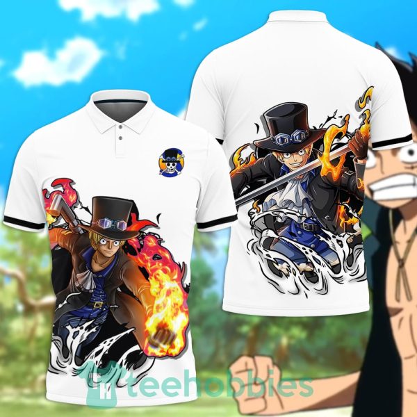 sabo polo shirt custom anime one piece for anime fans 1 KUnu1 600x600px Sabo Polo Shirt Custom Anime One Piece For Anime Fans