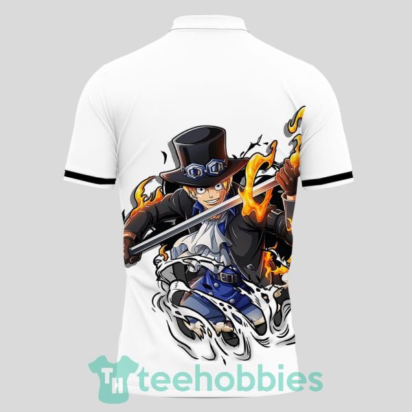 sabo polo shirt custom anime one piece for anime fans 3 d94eu 600x600px Sabo Polo Shirt Custom Anime One Piece For Anime Fans