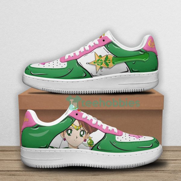 sailor jupiter custom sailor moon anime air force shoes 1 FADFi 600x600px Sailor Jupiter Custom Sailor Moon Anime Air Force Shoes