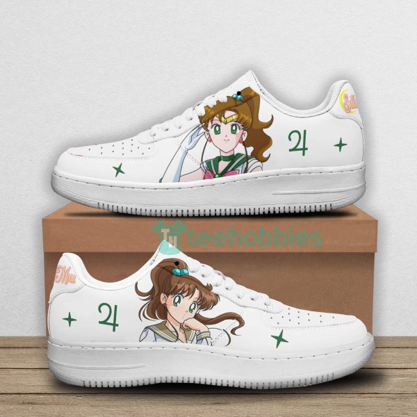 sailor jupiter sailor moon anime white air force shoes 1 KM7PE 600x600px Sailor Jupiter Sailor Moon Anime White Air Force Shoes