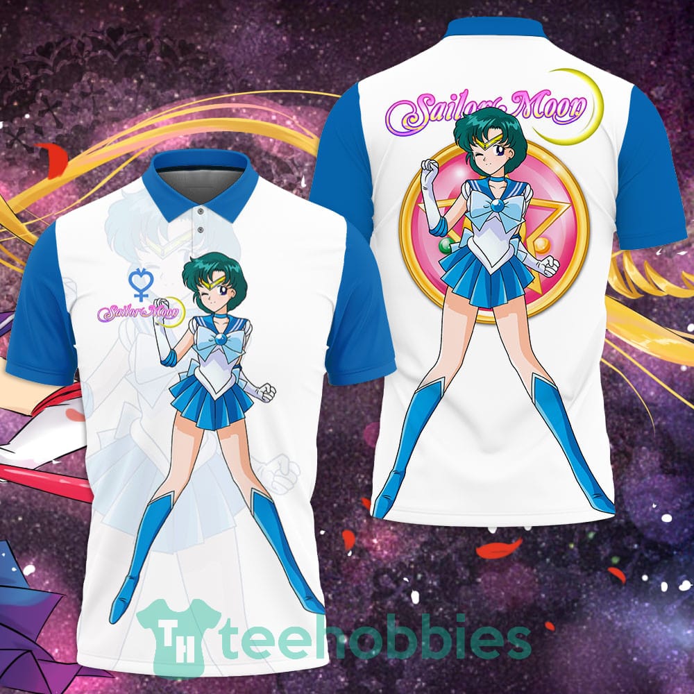 Sailor Mercury - Anime Character in Water