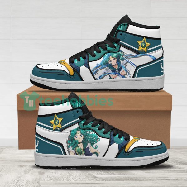 sailor neptune custom anime sailor moon air jordan hightop shoes 1 8O1Rx 600x600px Sailor Neptune Custom Anime Sailor Moon Air Jordan Hightop Shoes