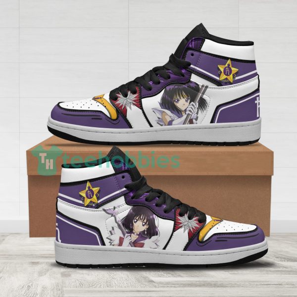 sailor saturn custom anime sailor moon air jordan hightop shoes 1 4BGJp 600x600px Sailor Saturn Custom Anime Sailor Moon Air Jordan Hightop Shoes