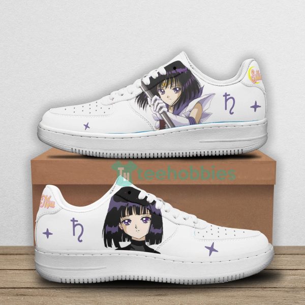 sailor saturn sailor moon anime white air force shoes 1 jAfIN 600x600px Sailor Saturn Sailor Moon Anime White Air Force Shoes