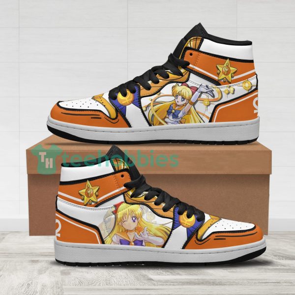 sailor venus custom anime sailor moon air jordan hightop shoes 1 iTVSY 600x600px Sailor Venus Custom Anime Sailor Moon Air Jordan Hightop Shoes