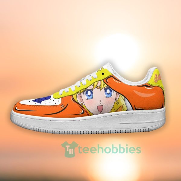 sailor venus custom sailor moon anime air force shoes 4 QbSB2 600x600px Sailor Venus Custom Sailor Moon Anime Air Force Shoes