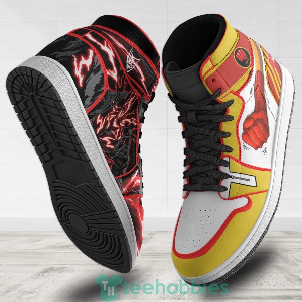 saitama x garou custom one punch man anime air hightop shoes 2 q0VH2 600x600px Saitama x Garou Custom One Punch Man Anime Air Hightop Shoes
