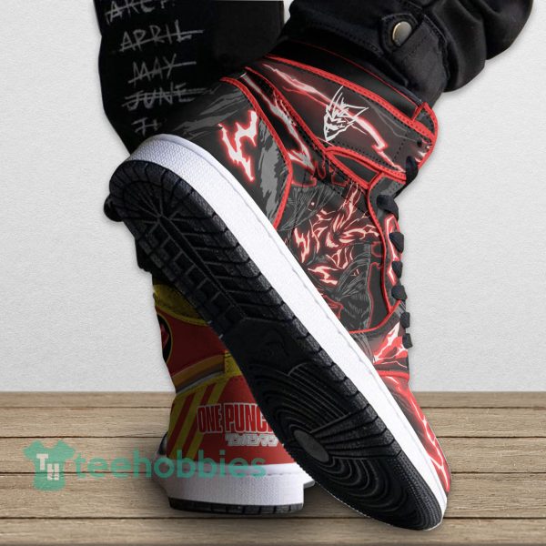 saitama x garou custom one punch man anime air hightop shoes 4 ftVaj 600x600px Saitama x Garou Custom One Punch Man Anime Air Hightop Shoes