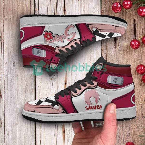 sakura haruno custom naruto anime air jordan hightop shoes 2 DAVFO 600x600px Sakura Haruno Custom Naruto Anime Air Jordan Hightop Shoes