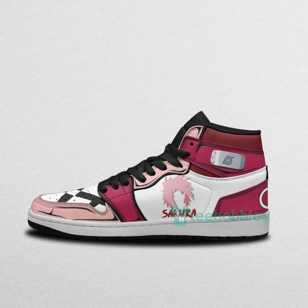 sakura haruno custom naruto anime air jordan hightop shoes 4 9il2T 600x600px Sakura Haruno Custom Naruto Anime Air Jordan Hightop Shoes