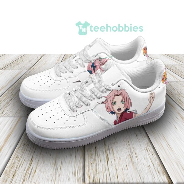 sakura uchiha custom naruto anime fans air force shoes 2 xhXgP 600x600px Sakura Uchiha Custom Naruto Anime Fans Air Force Shoes