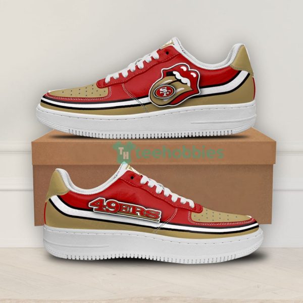 san francisco 49ers custom lips air force shoes for fans 1 yEMwU 600x600px San Francisco 49ers Custom Lips Air Force Shoes For Fans