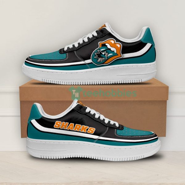 san jose sharks custom lips air force shoes for fans 1 sOKwb 600x600px San Jose Sharks Custom Lips Air Force Shoes For Fans