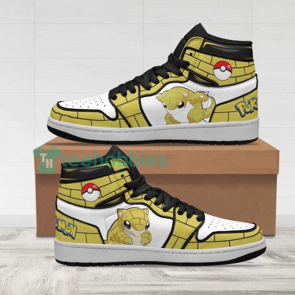 sandshrew fans custom pokemon anime air jordan hightop shoes 1 R4hA0 600x600px Sandshrew Fans Custom Pokemon Anime Air Jordan Hightop Shoes
