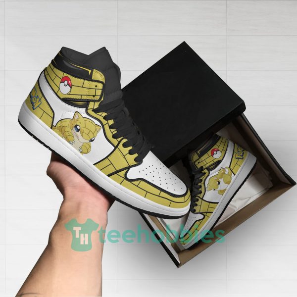 sandshrew fans custom pokemon anime air jordan hightop shoes 2 yL3WL 600x600px Sandshrew Fans Custom Pokemon Anime Air Jordan Hightop Shoes