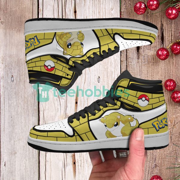 sandshrew fans custom pokemon anime air jordan hightop shoes 3 s9xYi 600x600px Sandshrew Fans Custom Pokemon Anime Air Jordan Hightop Shoes