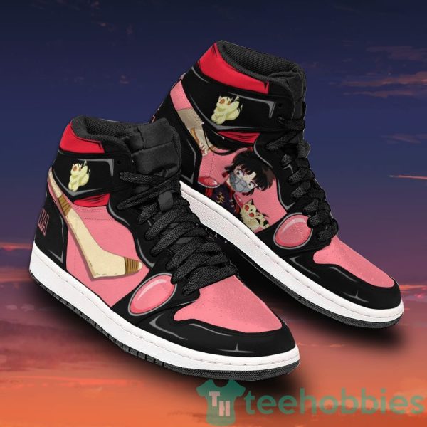 sango anime custom inuyasha air jordan hightop shoes 2 XTbIk 600x600px Sango Anime Custom InuYasha Air Jordan Hightop Shoes