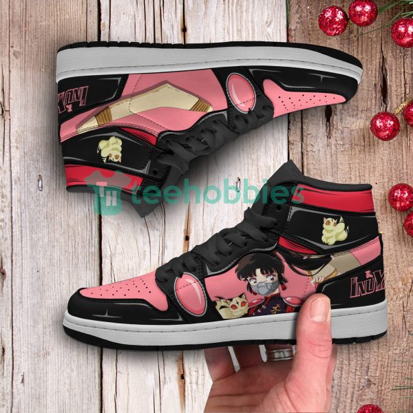 sango anime custom inuyasha air jordan hightop shoes 3 YOzYK 600x600px Sango Anime Custom InuYasha Air Jordan Hightop Shoes