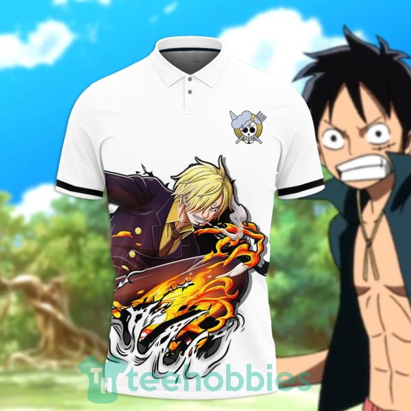 sanji polo shirt custom anime one piece for anime fans 2 Z9iKg 600x600px Sanji Polo Shirt Custom Anime One Piece For Anime Fans