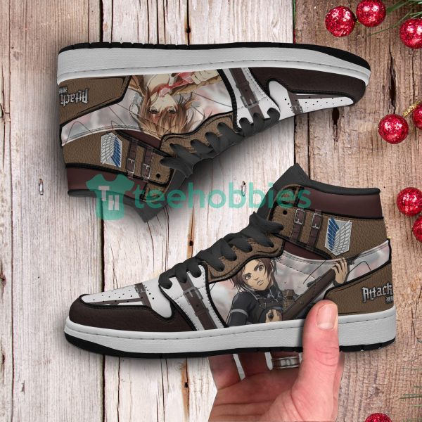 sasha braus custom attack on titan anime air jordan hightop shoes 2 wzBsx 600x600px Sasha Braus Custom Attack On Titan Anime Air Jordan Hightop Shoes